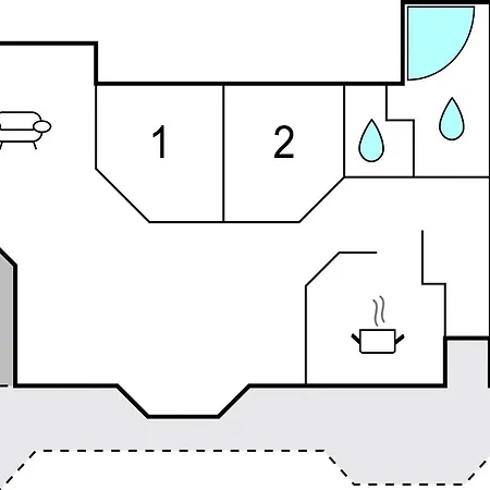Feriehus Stunning In With Sauna Fjerritslev
